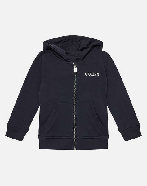GUESS ZIP UP HOODED ACTIVE TOP СУИТШЪРТ CHILDREN BOY
