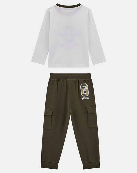 GUESS SET LS T-SHIRT + CARGO JOGGER SET CHILDREN BOY