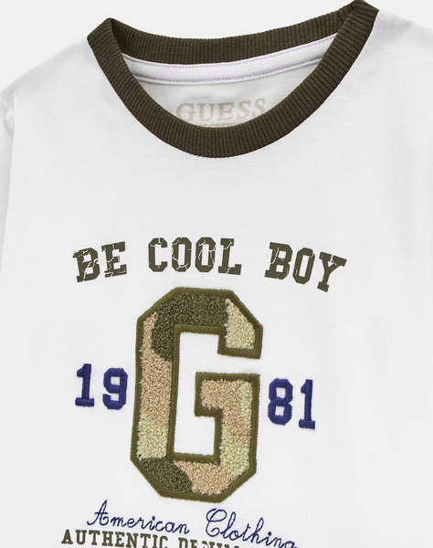 GUESS SET LS T-SHIRT + CARGO JOGGER SET CHILDREN BOY