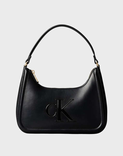 CALVIN KLEIN RAISED CK SMALL SHOULDER BAG (Размери: 25 x 18.5 x 6см.)