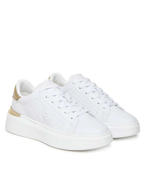 TOMMY HILFIGER CHIC PLATFORM SNEAKER GOLD