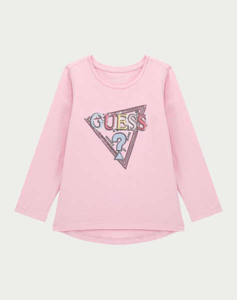 GUESS HIGH LOW LS T-SHIRT BLOUSE GIRL МОМИЧЕ
