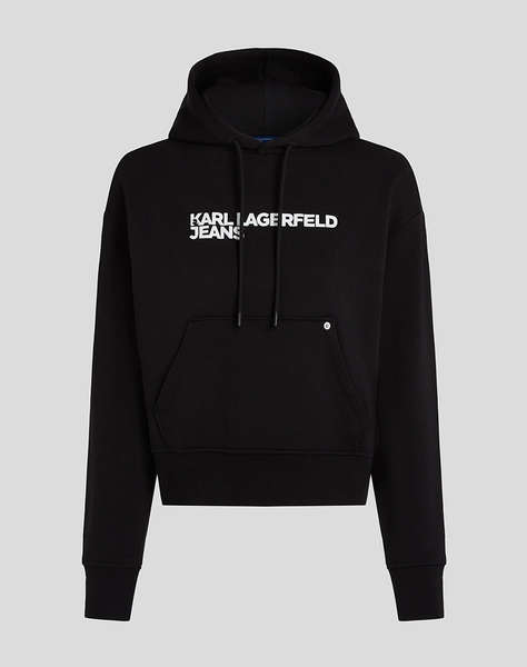 KARL LAGERFELD JEANS KLJ REG LOGO HOODIE