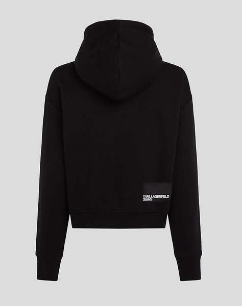 KARL LAGERFELD JEANS KLJ REG LOGO HOODIE
