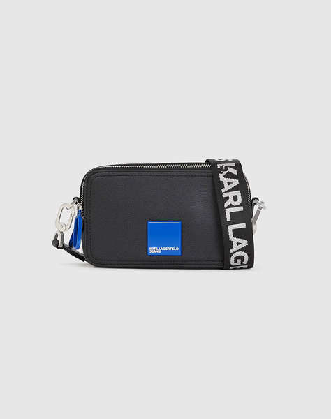 KARL LAGERFELD JEANS KLJ BOX LOGO CAMERA BAG (Размери: 19 x 11 x 7см.)