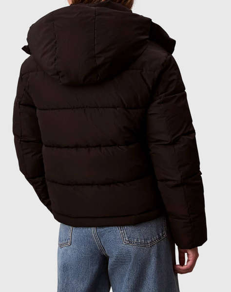 CALVIN KLEIN MATTE MONOLOGO MW SHORT PUFFER
