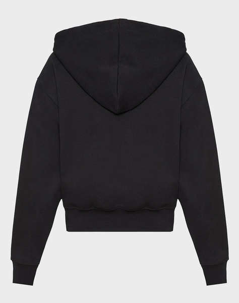 KARL LAGERFELD JEANS KLJ REG FLOWER ZIP-UP HOODIE