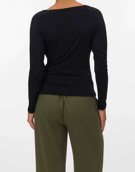 AWARE BY VERO MODA AWSOPHIA LS V-NECK WRAP TOP