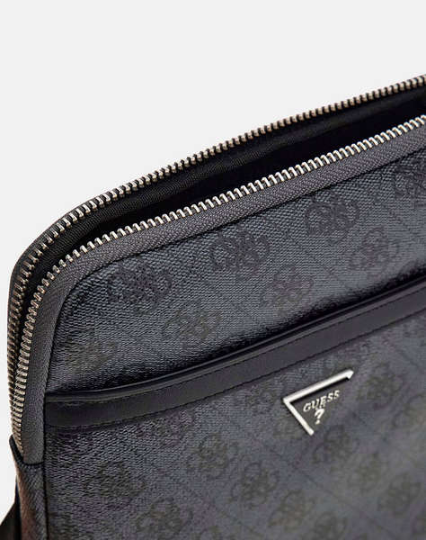 GUESS MILANO CROSSBODY FLAT МЪЖКА ЧАНТА(Размери: 19 x 23 x 2см.)