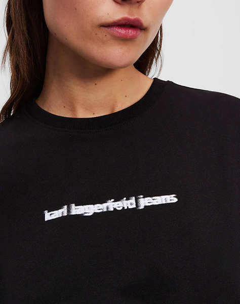KARL LAGERFELD JEANS KLJ REG BLUR LOGO TEE