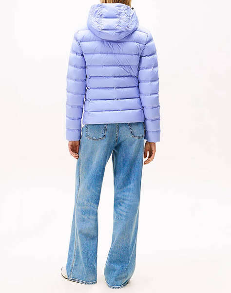 TOMMY JEANS TJW SLIM HOOD PRNT DOWN JCKT EXT