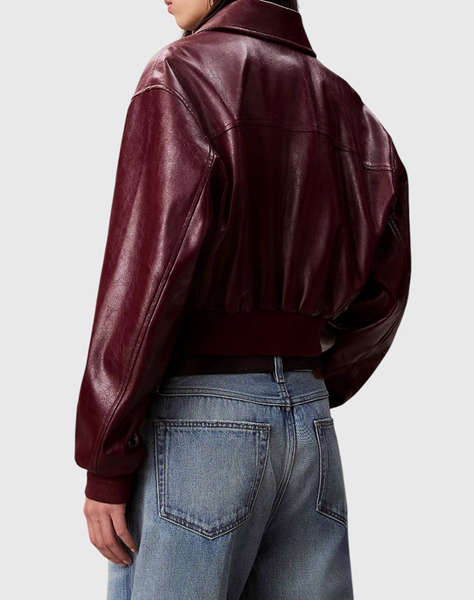 CALVIN KLEIN JEANS A-Crppd Crnkl Fx Lth