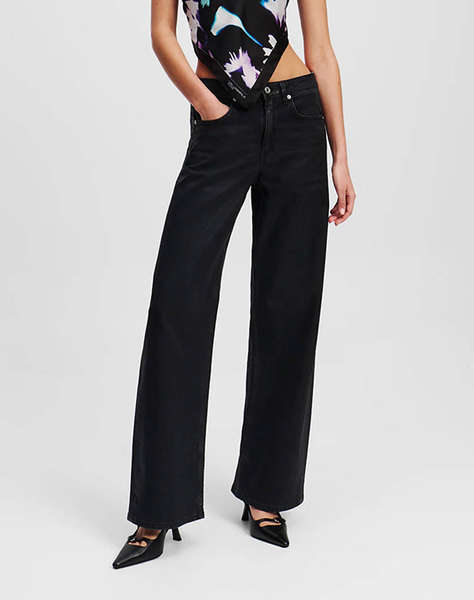 KARL LAGERFELD JEANS KLJ MR RELAXED COATED DENIM