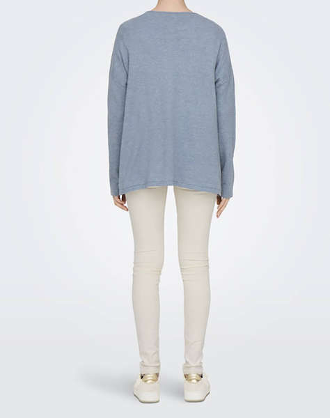 ONLY ONLAMALIO LIFE LS V-NECK KNT