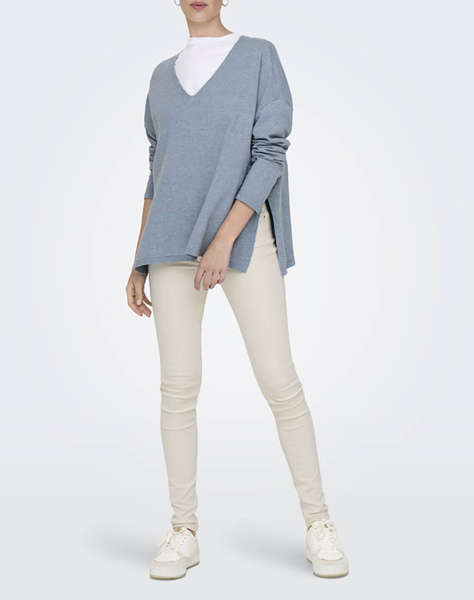 ONLY ONLAMALIO LIFE LS V-NECK KNT