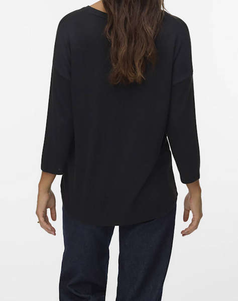 VERO MODA VMBRIANNA 3/4 V-NECK BLOUSE BOO