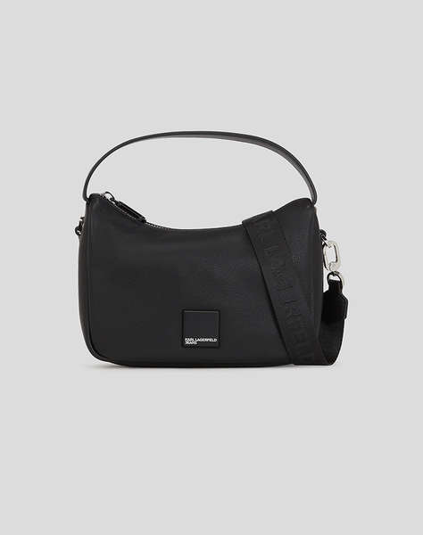 KARL LAGERFELD JEANS KLJ BOX LOGO SOFT MINI HOBO (Размери: 24 x 16 x 8.5см)