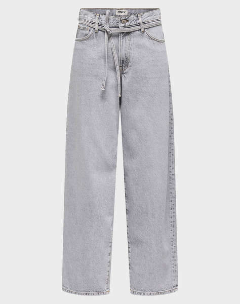 ONLY ONLGIANNA MW STR JEANS LG BLEACH DOT
