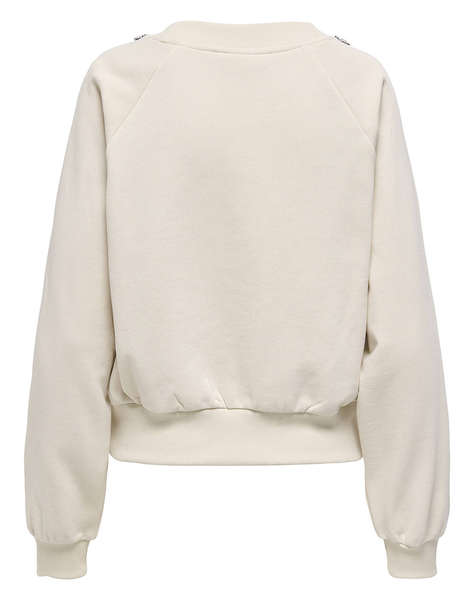 ONLY ONLJETT L/S O-NECK EMB. BOX SWT