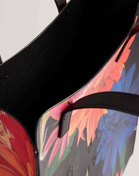 TED BAKER AMARLY Printed Dahlia Large Icon Bag (Размери: 35 x 34.5 x 14см.)