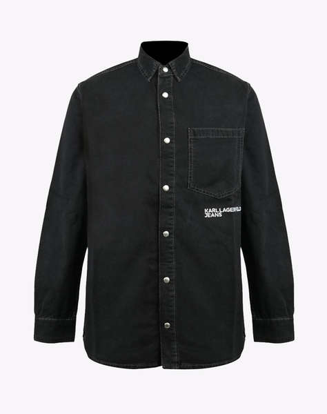 KARL LAGERFELD JEANS KLJ REG DENIM SHIRT