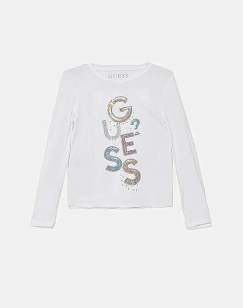 GUESS VISCOSE LS T-SHIRT BLOUSE ДЕТСКО GIRL