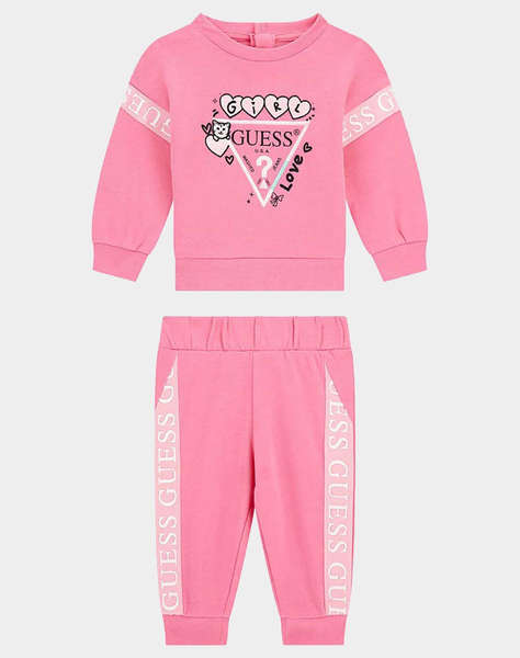 GUESS SET LS ACTIVE TOP+ACTIVE PANTS SET ДЕТСКО GIRL