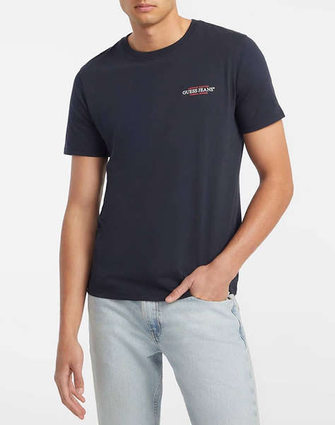 GUESS JEANS GJ SS CN SLIM AMERICAN TR TEE МЪЖКА ТЕНИСКА
