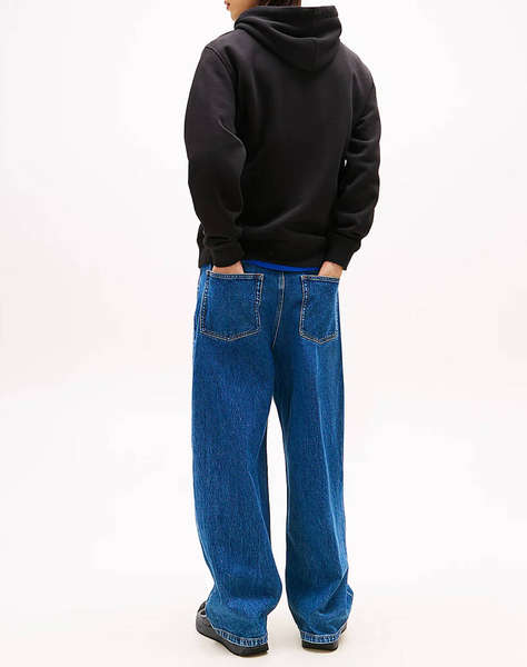 TOMMY JEANS TJM REG LINEAR LOGO HOODIE EXT