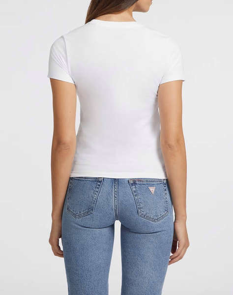 GUESS JEANS GJ SS CN SLIM LOGO PRINT TEE ДАМСКА ТЕНИСКА