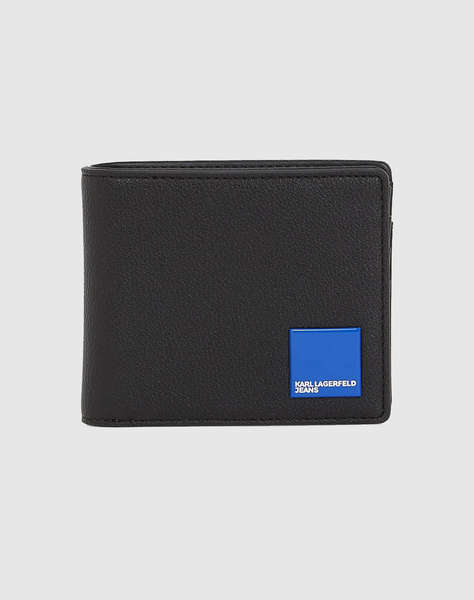 KARL LAGERFELD JEANS KLJ BOX LOGO BIFOLD WALLET (Размери: 11 x 9см.)