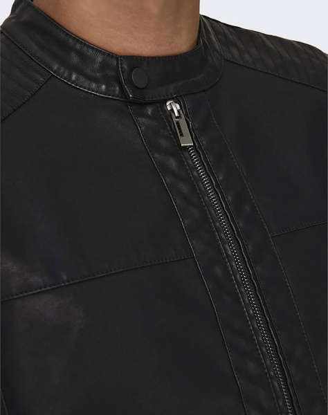 ONLY&SONS ONSMIKE PU RACER JACKET OTW NOOS