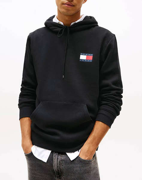 TOMMY JEANS TJM REG ESSENTIAL FLAG HOOD EXT