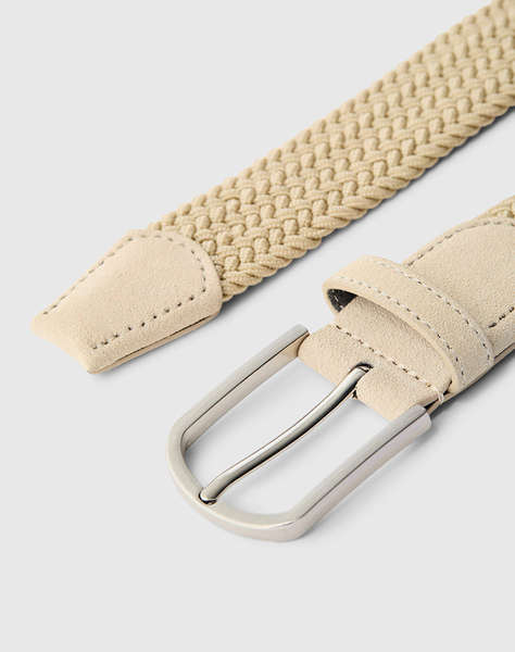 SELECTED SLHTOM BRAIDED TEXTILE BELT