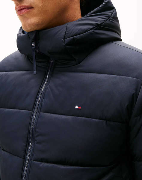 TOMMY HILFIGER MID WEIGHT HOODED JACKET