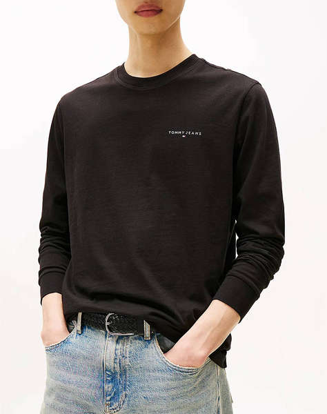 TOMMY JEANS TJM SLIM CHEST LINEAR LS TEE EXT