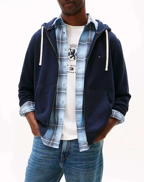 TOMMY HILFIGER ESSENTIAL FLEECE ZIP THROUGH