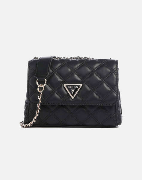 GUESS GIULLY II MINI 2 COMP CVRT FLP ДАМСКА ЧАНТА (Размери: 18 x 12 x 6см.)