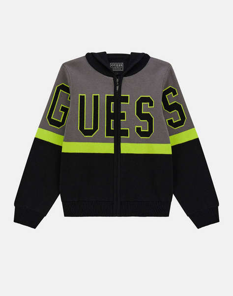 GUESS HOODED LS SWEATER W/ZIP ДЕТСКА ЖИЛЕТКА BOY