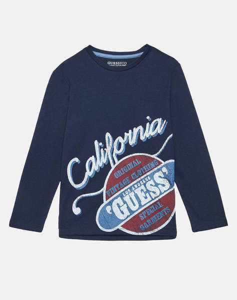 GUESS LS T-SHIRT ДЕТСКА БЛУЗА BOY