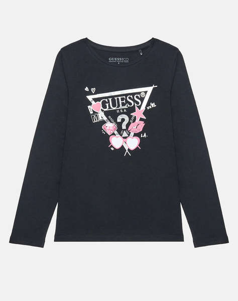 GUESS LS T-SHIRT ДЕТСКА БЛУЗА GIRL