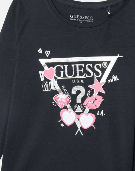 GUESS LS T-SHIRT ДЕТСКА БЛУЗА GIRL