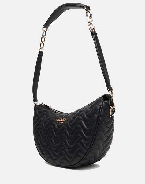 GUESS MELISANDRA TOP ZIP SHLDR BAG ДАМСКА ЧАНТА (Размери: 25 x 15 x 9см.)