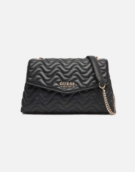 GUESS MELISANDRA CNVRTBL XBODY FLAP ДАМСКА ЧАНТА (Размери: 20 x 12 x 8см.)
