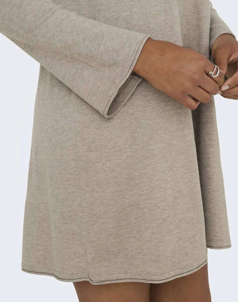 ONLY ONLAMALIO LIFE LS ONECK DRESS KNT