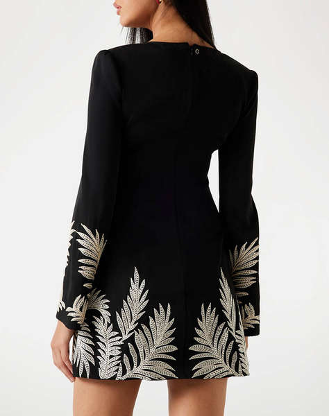 GUESS LS ANGELE PLACED MINI DRESS WOMEN''S DRESS