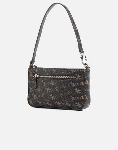 GUESS NOELLE II MINI TP ZP SHLDR BAG ДАМСКА ЧАНТА (Размери: 22 x 14 x 4см.)