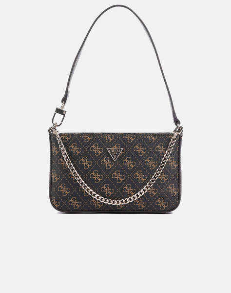 GUESS NOELLE II MINI TP ZP SHLDR BAG ДАМСКА ЧАНТА (Размери: 22 x 14 x 4см.)