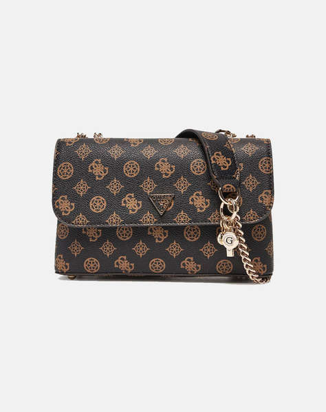 GUESS DARYNA II CNVRTBLE XBODY FLAP ДАМСКА ЧАНТА(Размери: 24 x 15 x 6.5см.)