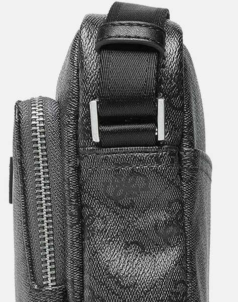 GUESS MILANO XBODY W FRONT POCKET МЪЖКА ЧАНТА (Размери: 14x 20 x 4см.)